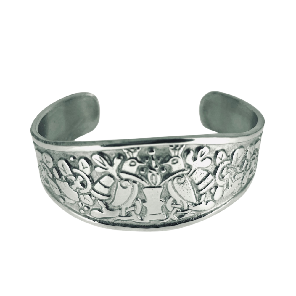 Pewter Birds Bangle.BN2 Pewtermill