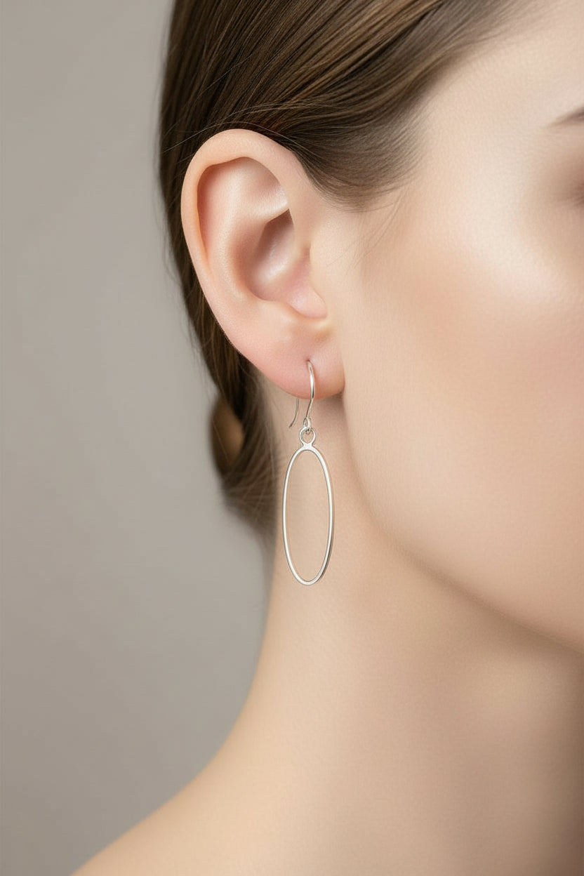 Sterling Silver Paperchain Earrings Tokash