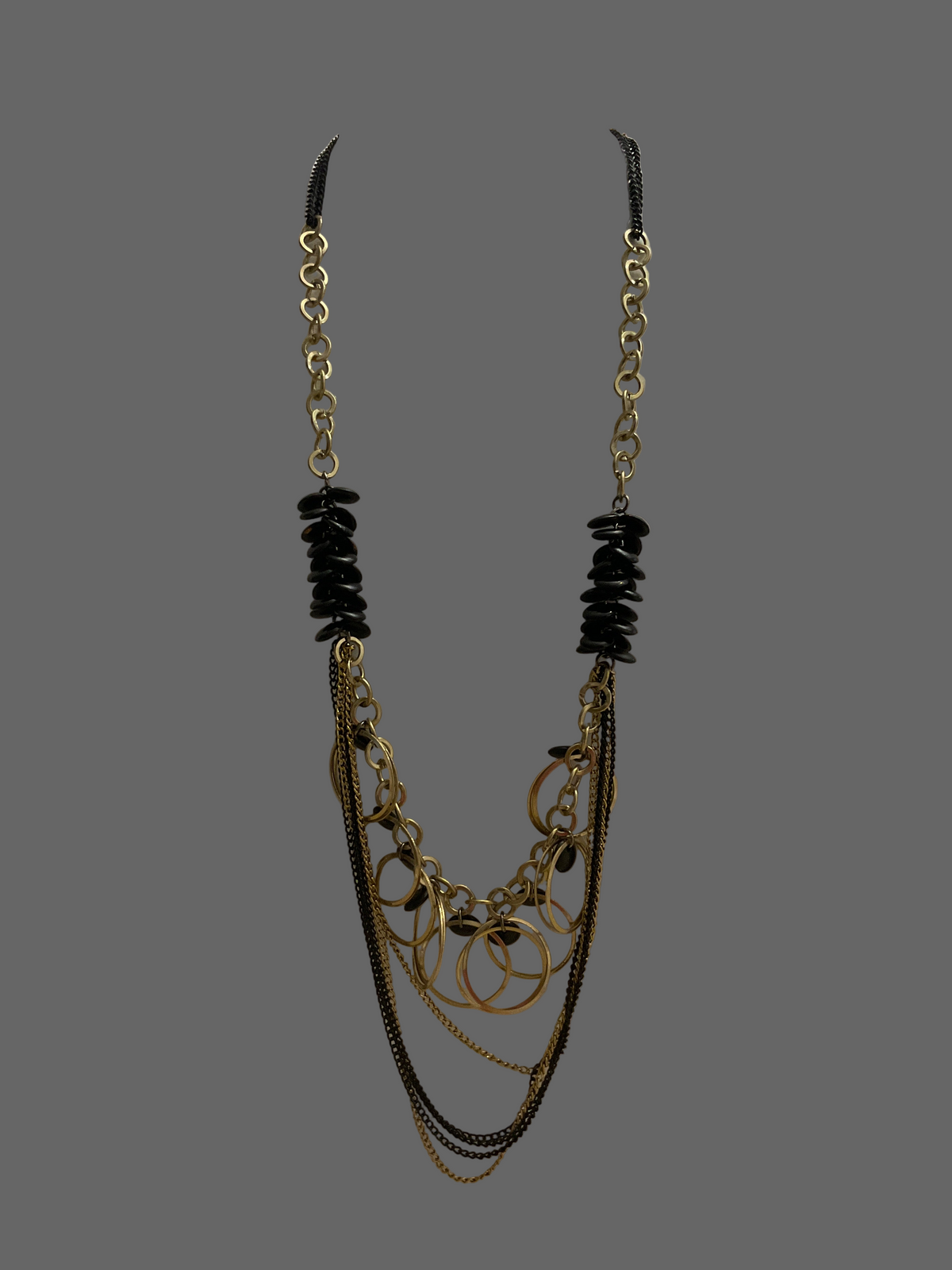 Fashion Jewellery Multi Layer statement Necklace