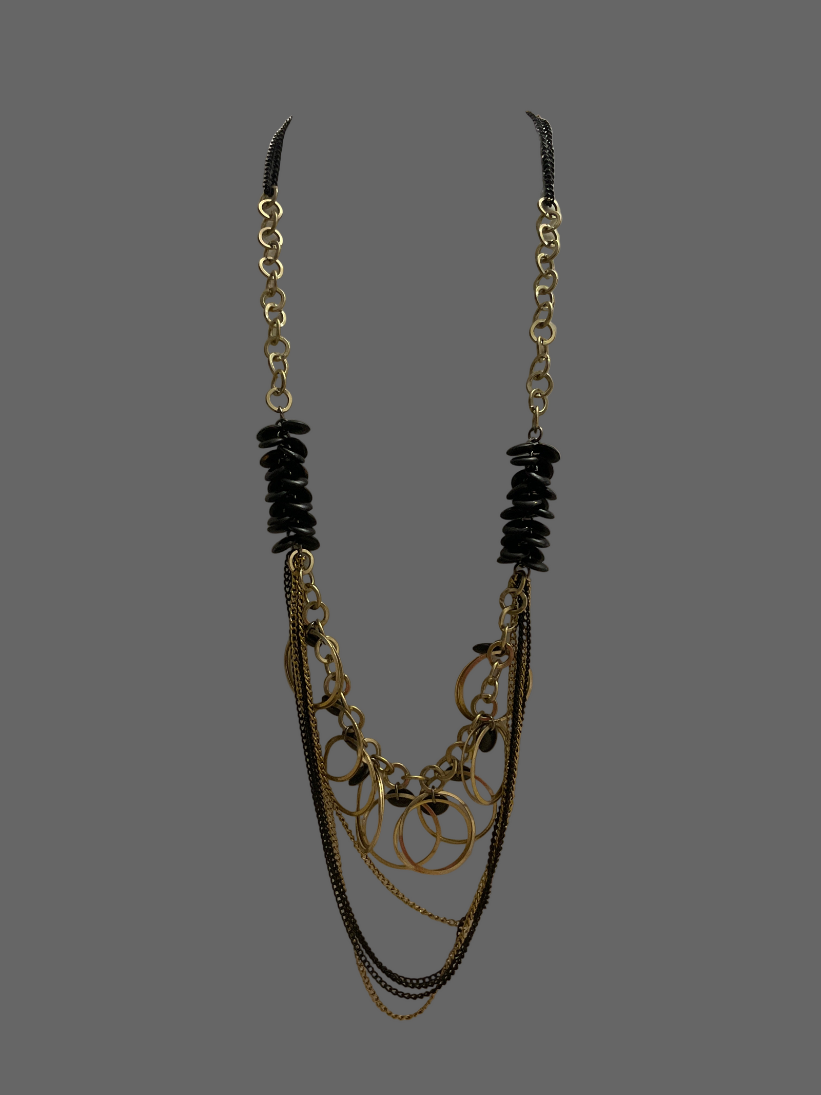 Fashion Jewellery Multi Layer statement Necklace