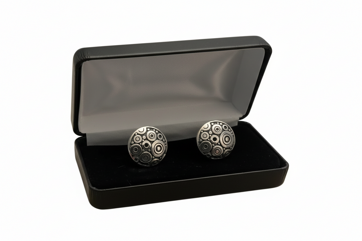 Sterling Silver Celtic Cufflink - Tokash