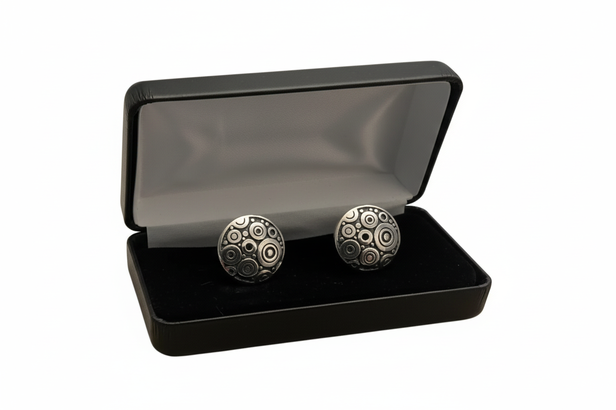 Sterling Silver Celtic Cufflink - Tokash
