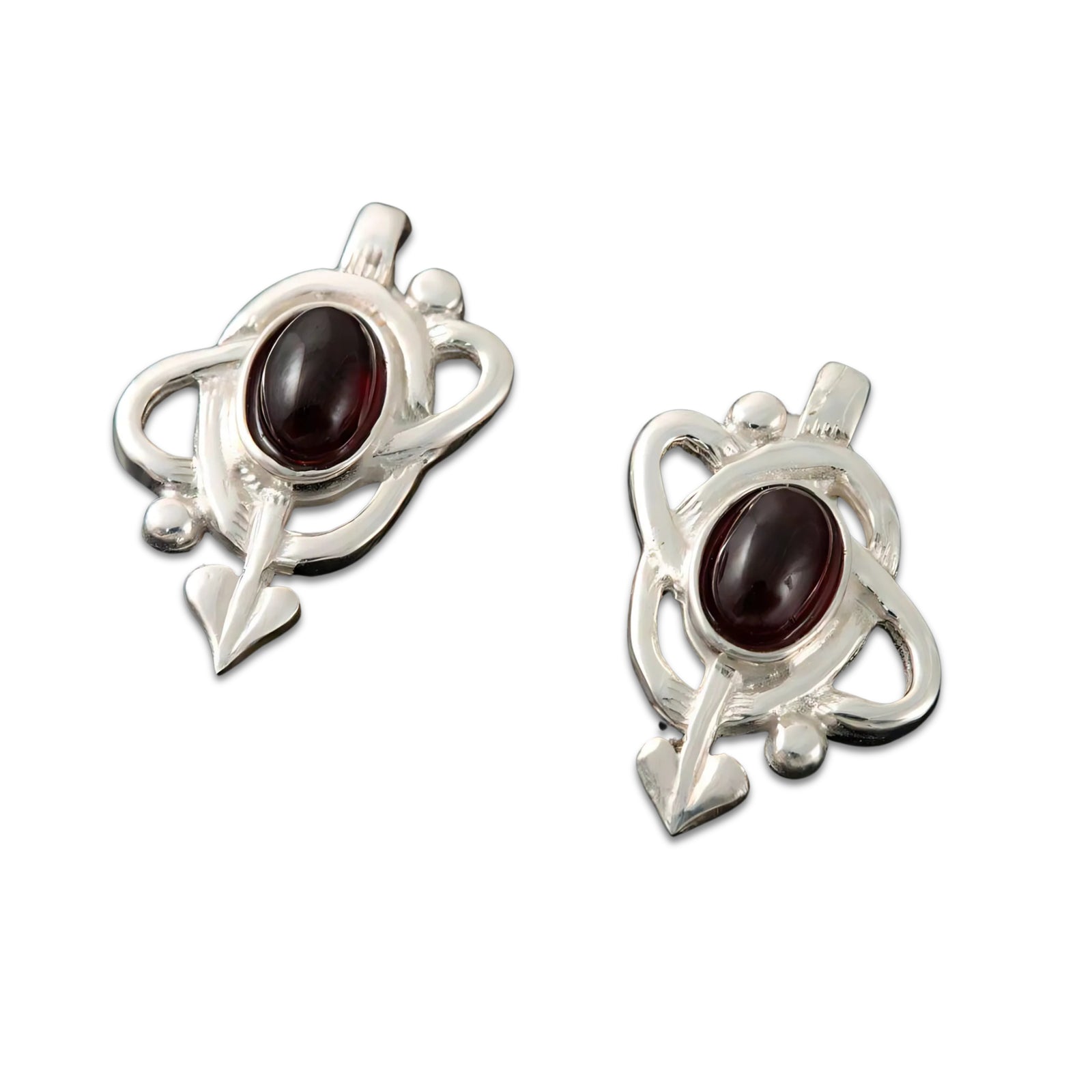 Glasgow Girl Silver Or Gold Earrings - GE180-S-G Shetland