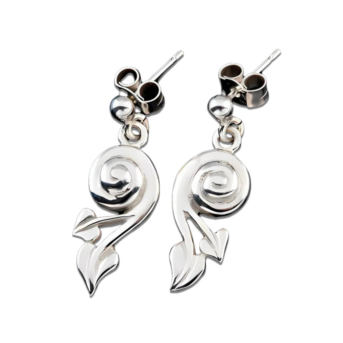 Sterling Silver or Gold Drop Earrings - GE200 Shetland
