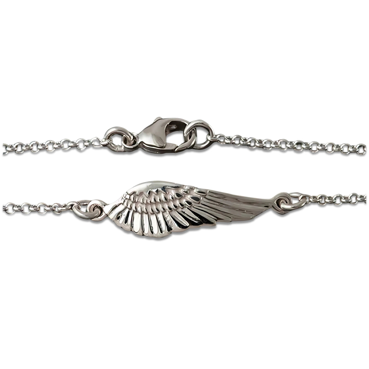 Freija Silver Or Gold Wing Bracelet - FRBR07 Shetland