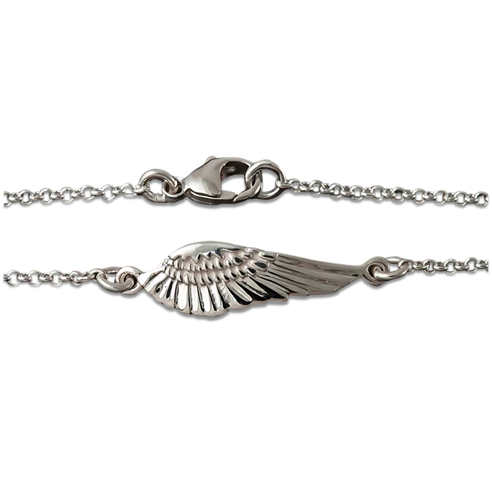 Freija Silver Or Gold Wing Bracelet - FRBR07 Shetland