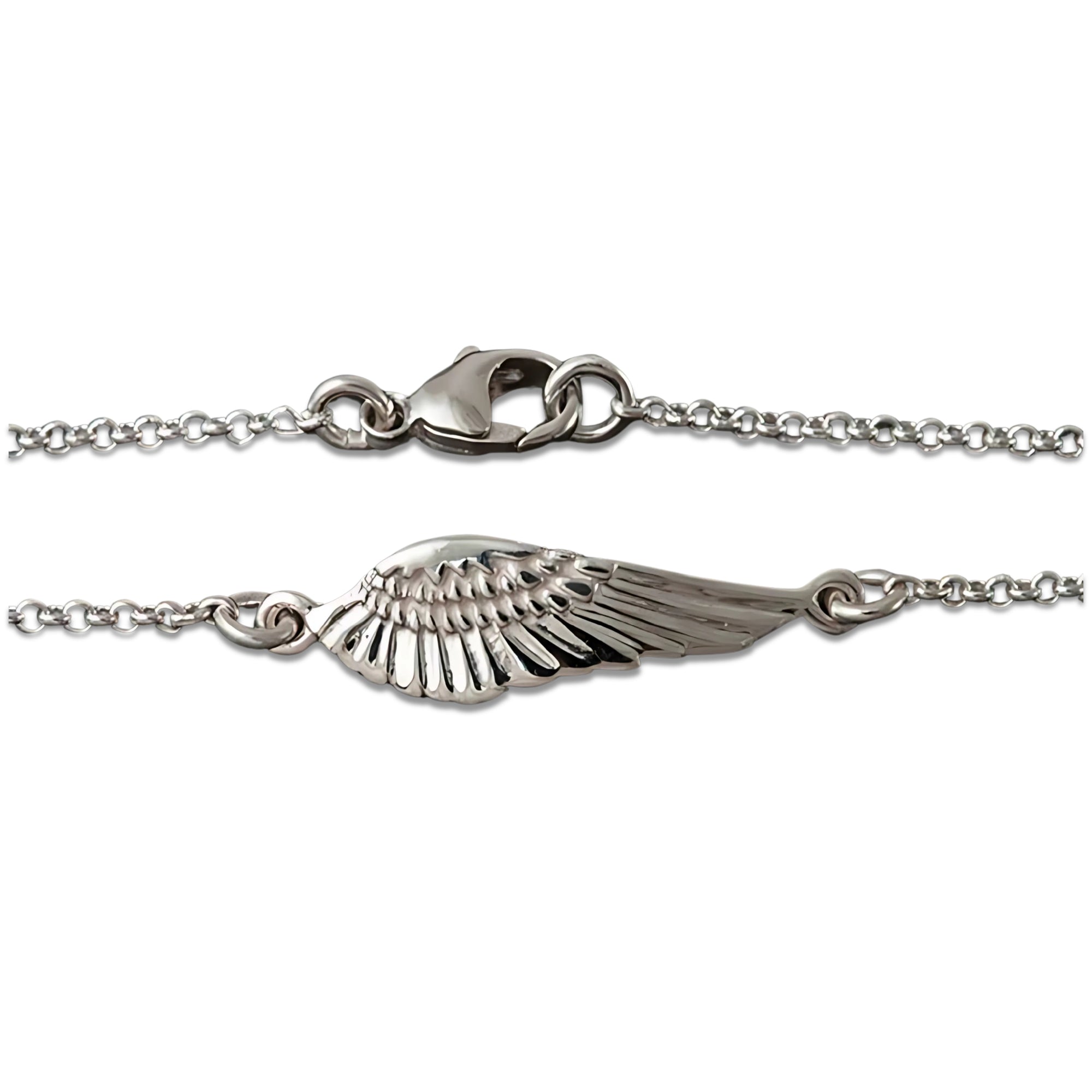 Freija Silver Or Gold Wing Bracelet - FRBR07 Shetland