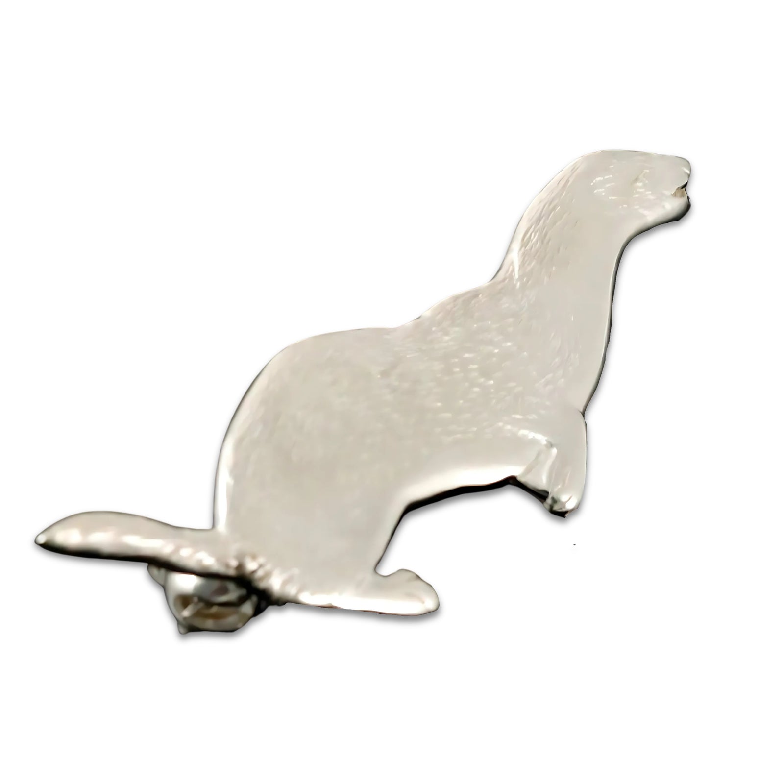 Sterling Silver Or Gold Weasel Brooch - BW6-s