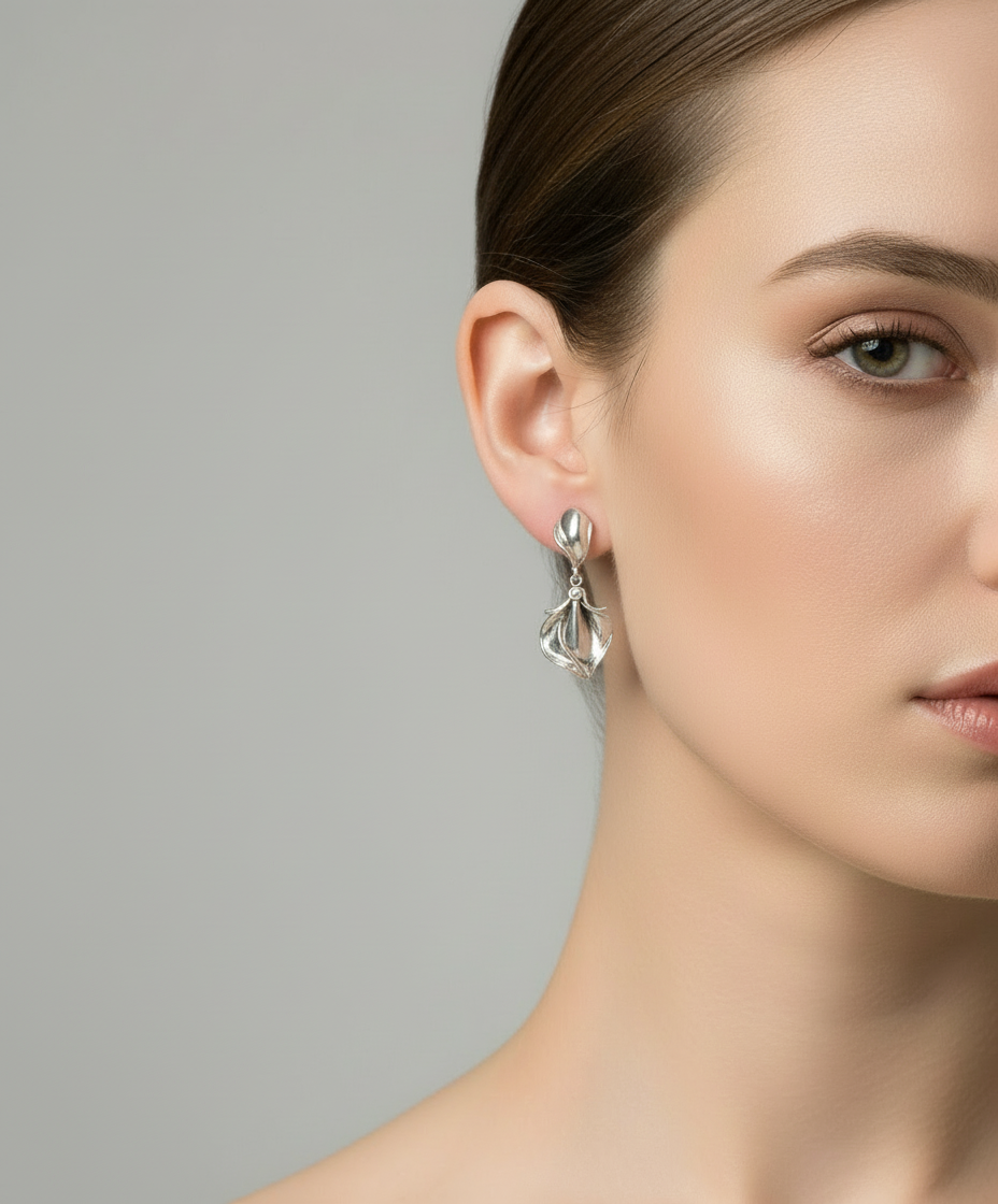 Sterling Silver Earrings 4910