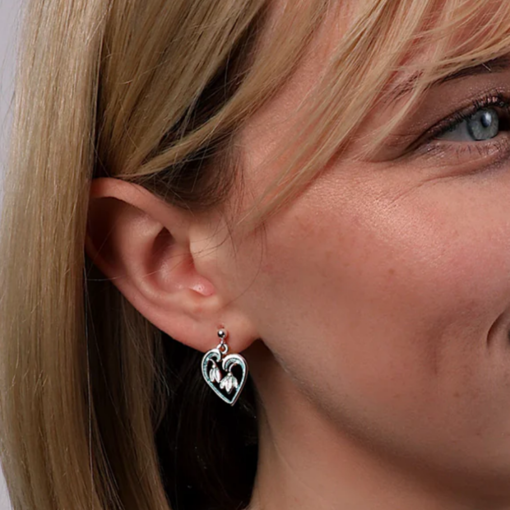 EEX232 Snowdrop Earrings | Sheila Fleet Design
