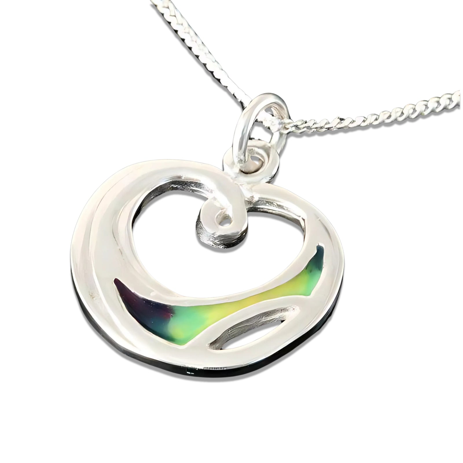 Silver And Enamel Pendant - SDP192 Shetland