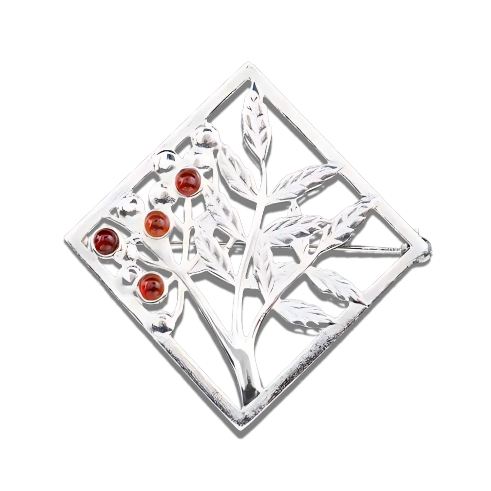 Sterling Silver or Gold Brooch - B542 Shetland