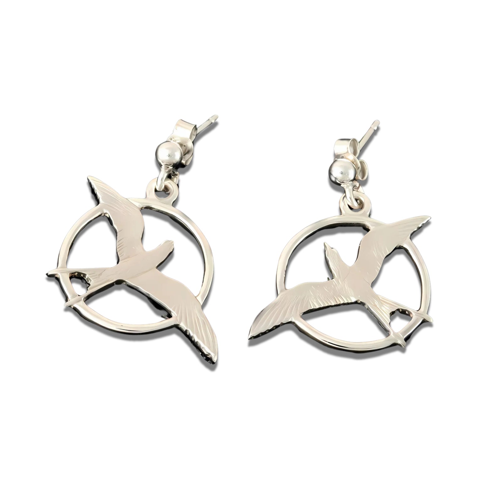 Sterling Silver Arctic Tern Earrings - E3- Shetland
