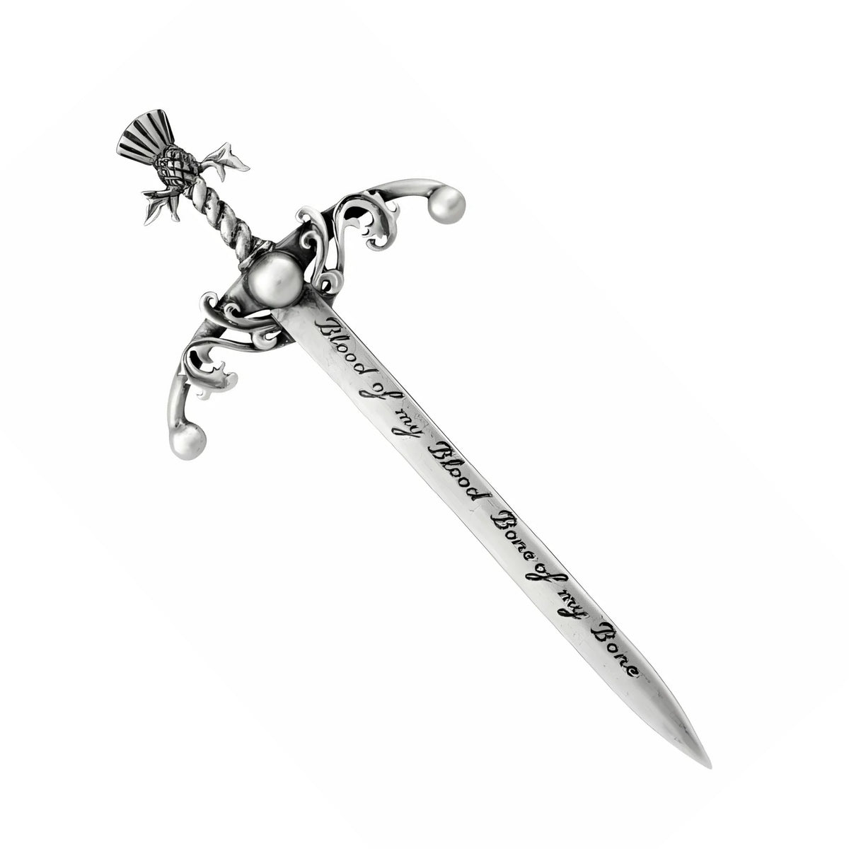 Outlander Oath Sterling Silver Kilt pin