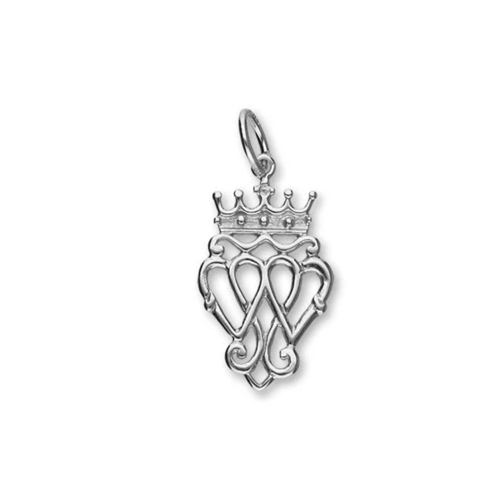 Sterling Silver or 9ct Gold Luckenbooth Charm- C167ORT