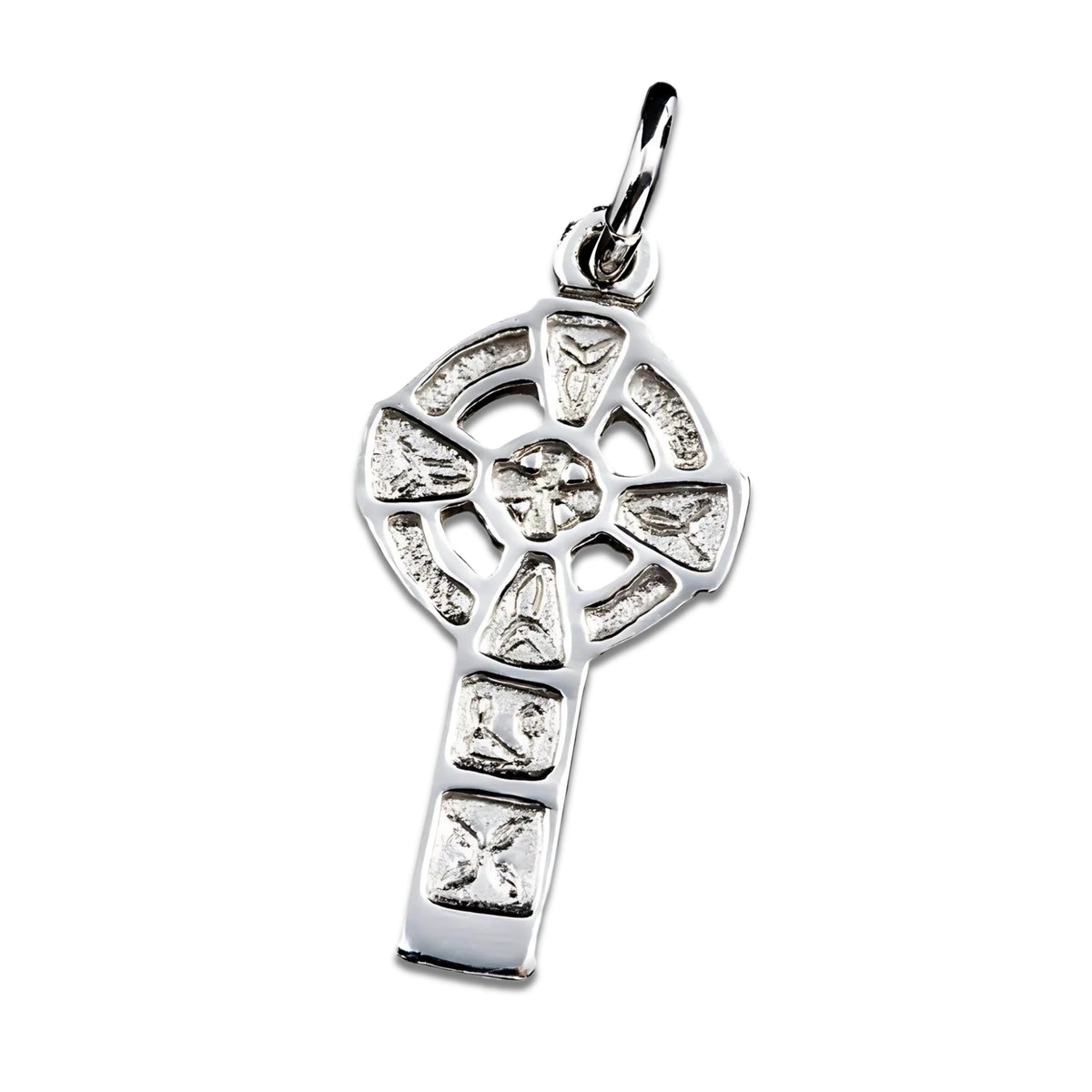 Silver Or Gold Celtic Cross Charm - CH228- Shetland