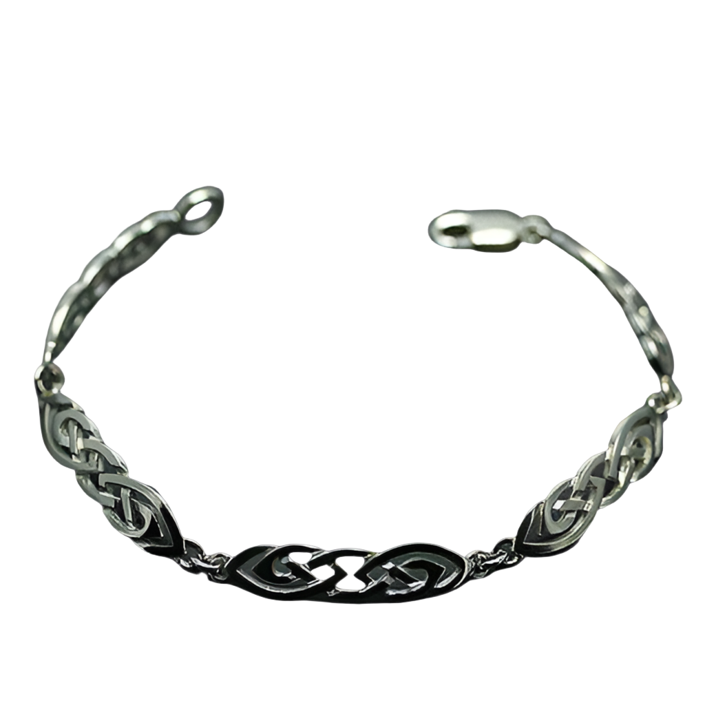 Silver Celtic Bracelet - C40