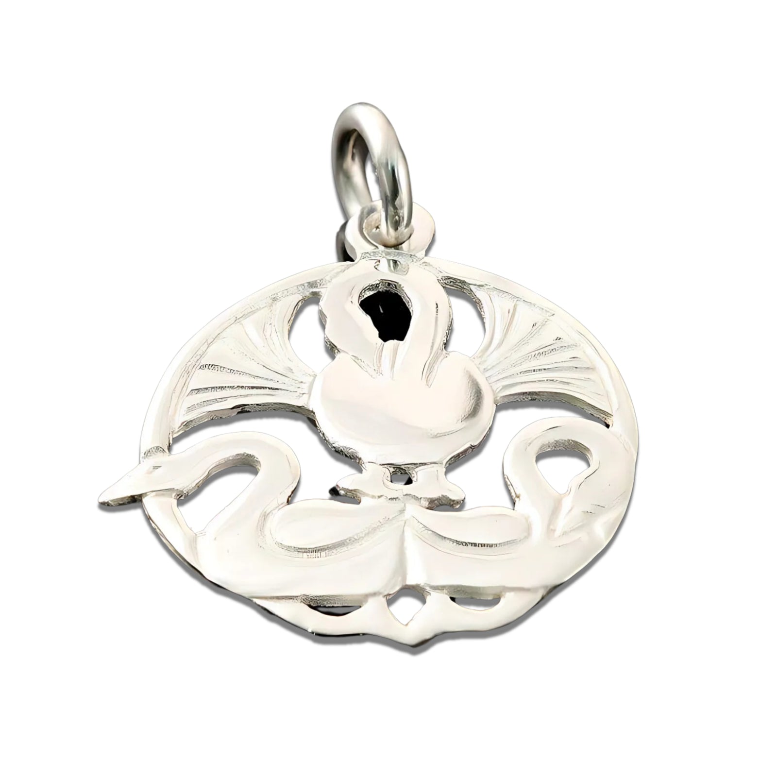 Silver Or Gold Three Nornes Charm - CH777- Shetland