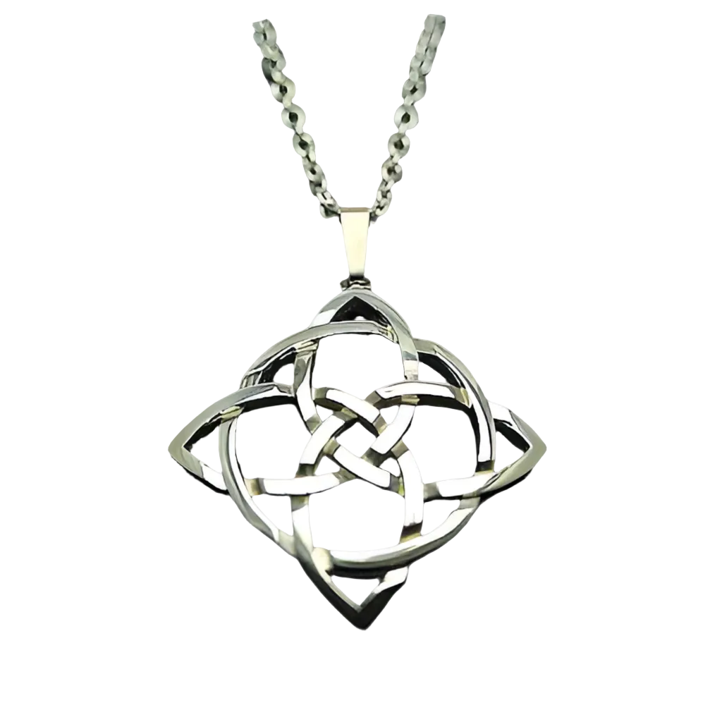 Silver Celtic Pendant C26 Ogham Jewellery - Main Image