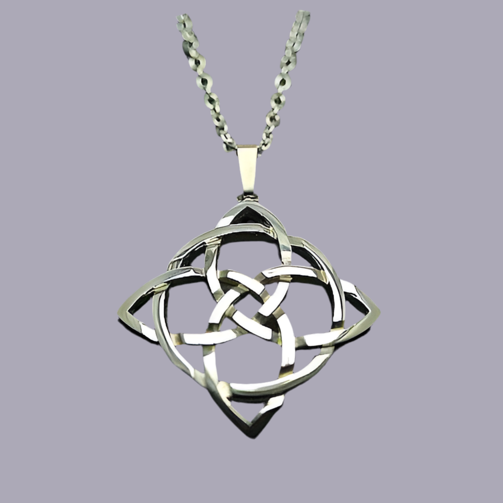 Mithril Silver Celtic Necklace C26-Ogham Jewellery