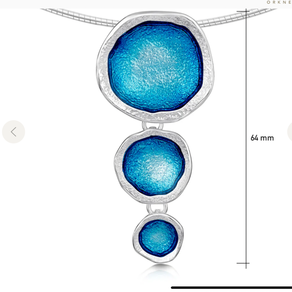 Lunar Necklet - ENX248 Sheila Fleet
