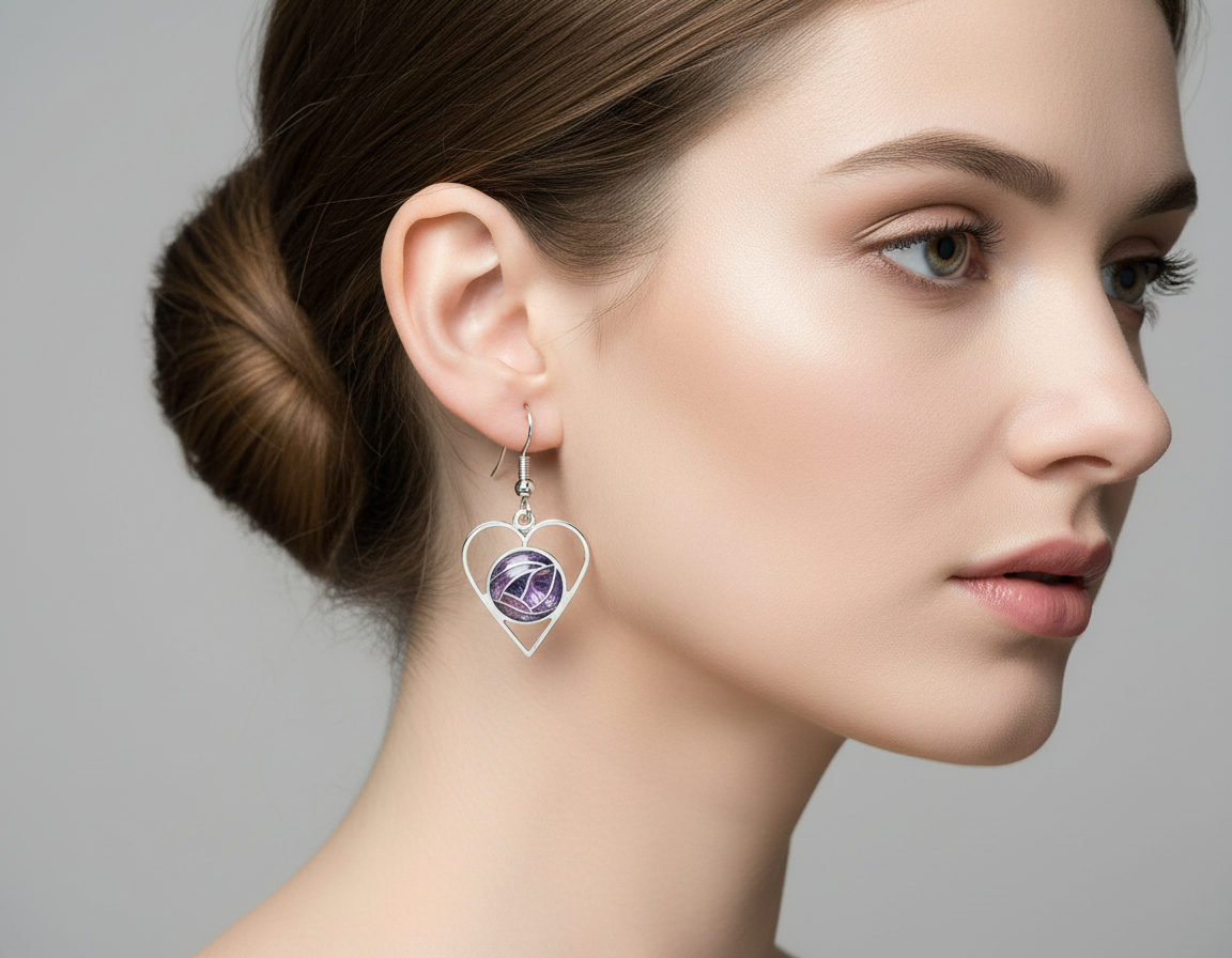 Sea Gems Mackintosh Drop Earrings -  7322