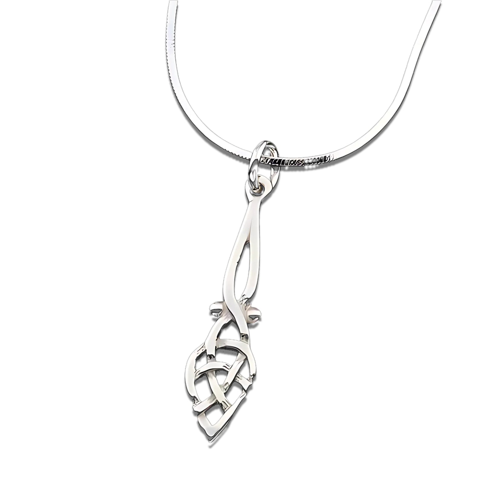 Silver or Gold Celtic Pendant - P475 Shetland