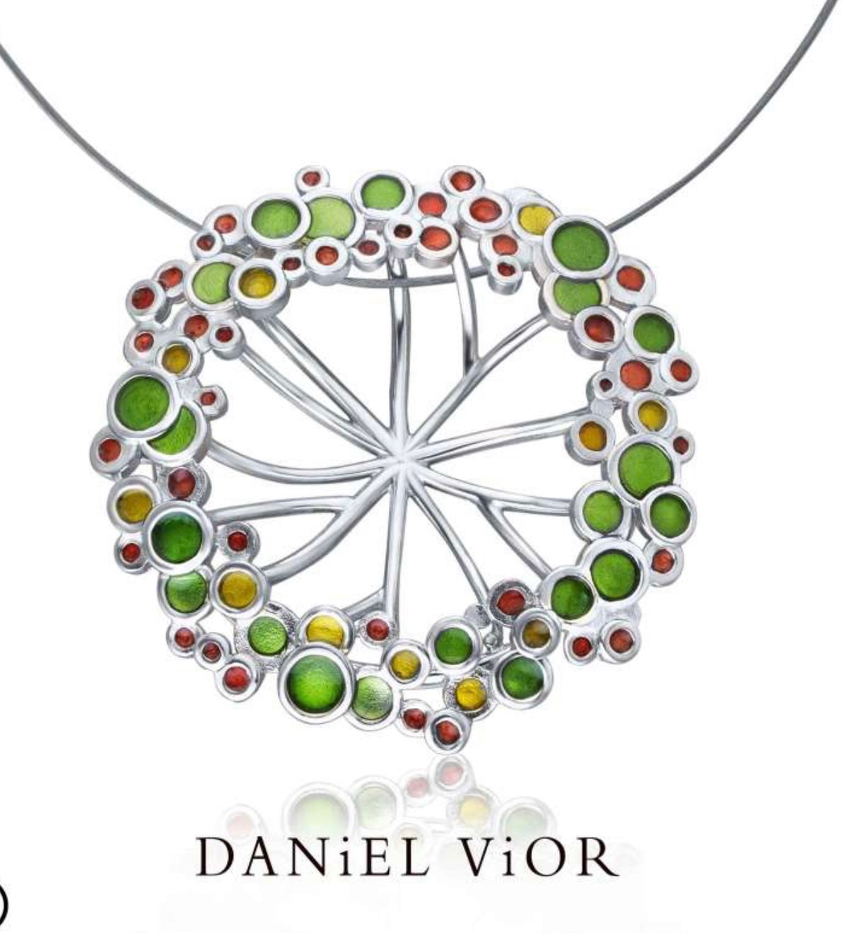 Umbela Enamel Necklace - 766411