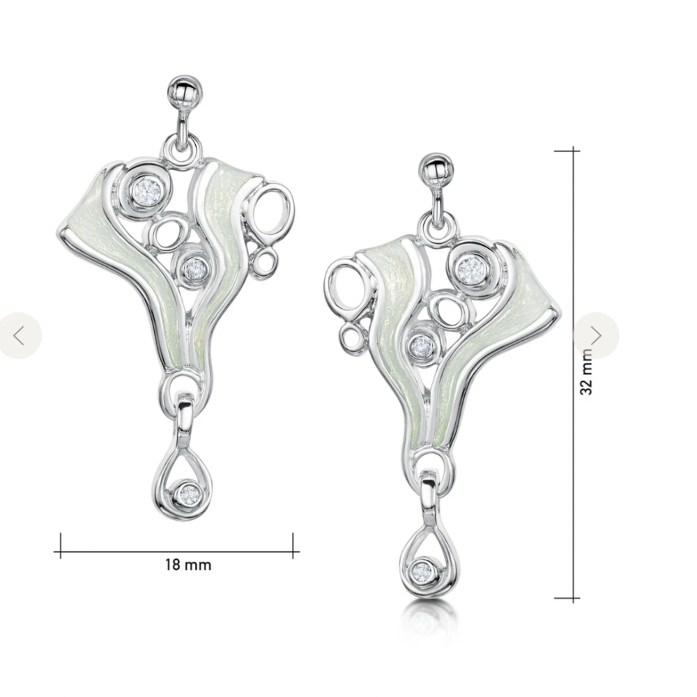 Arctic Stream Earrings - ESE268-ARCBL