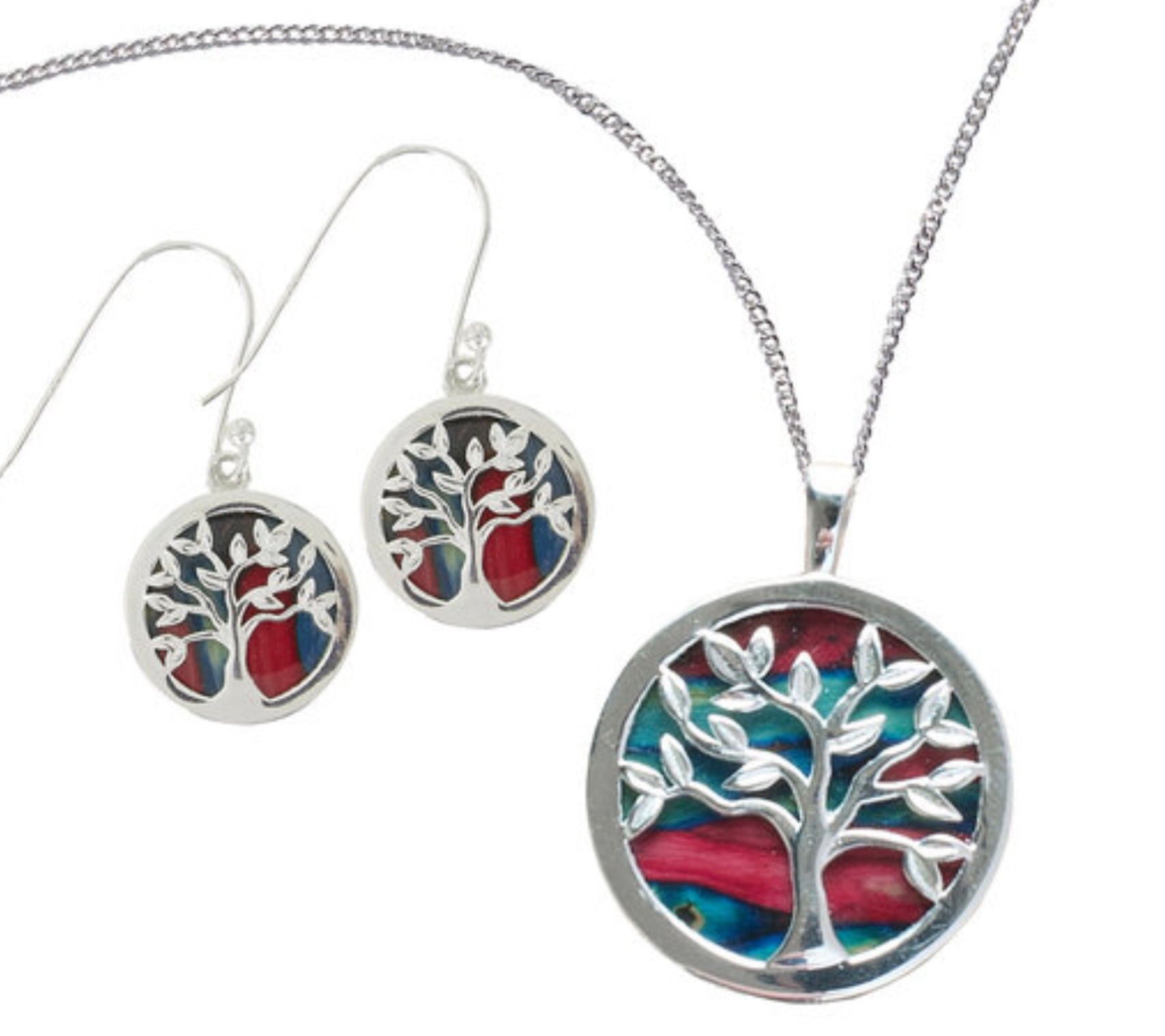 Heather Tree of Life Pendant - HP100-Ogham Jewellery