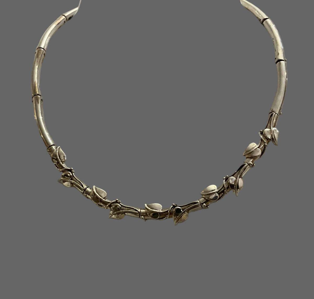 Designer Silver Necklace - 1516 Hagit Gorali