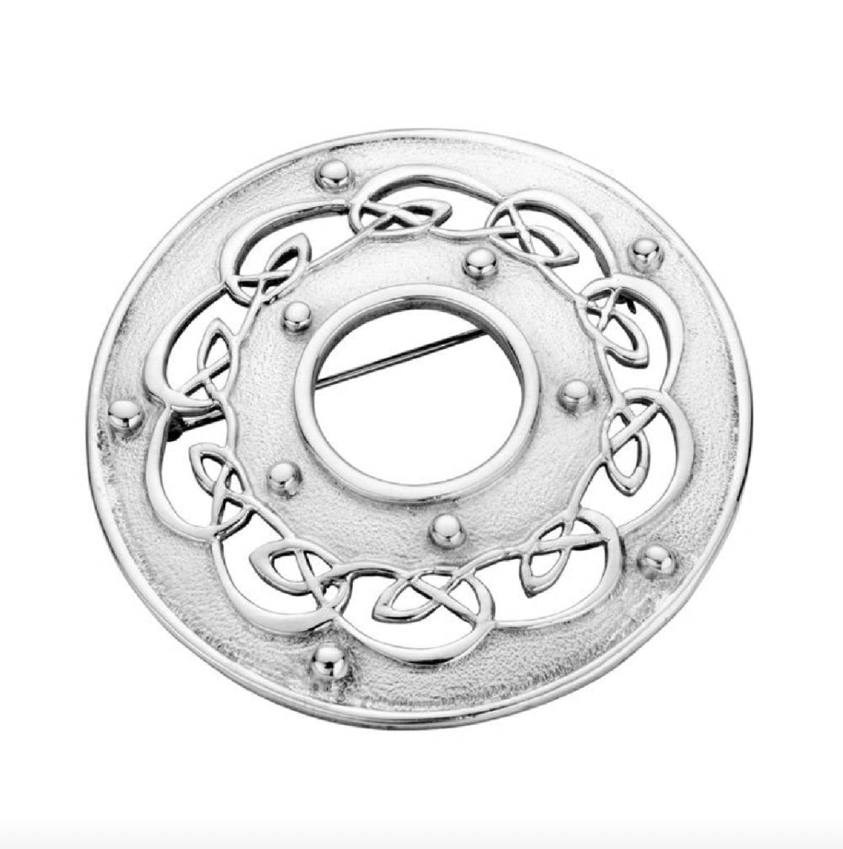 Sterling Silver Plaid Brooch - NO211 Celtic Art.