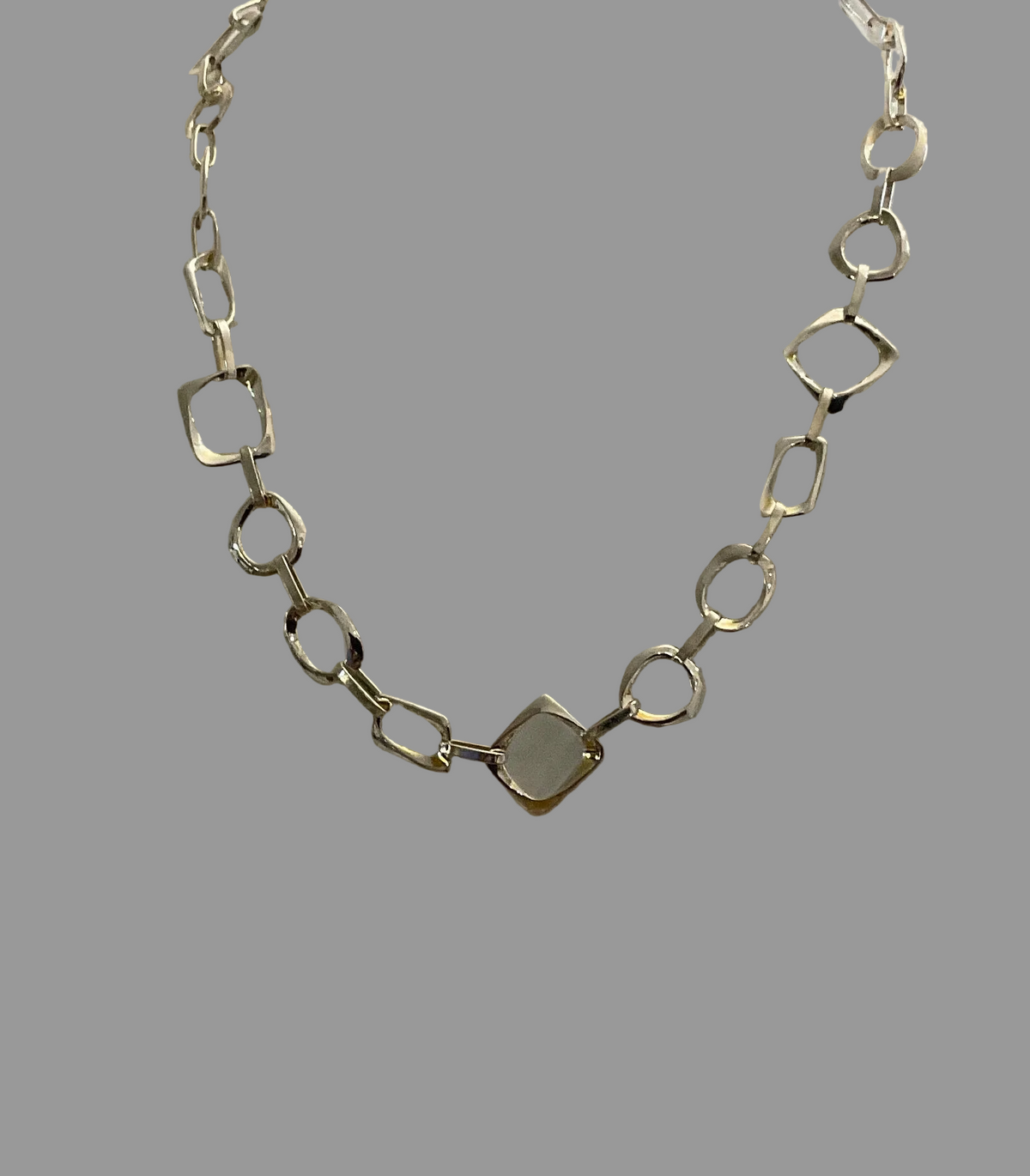 Timeless Silver Chain 16 Inch Necklace 1269 Tokash