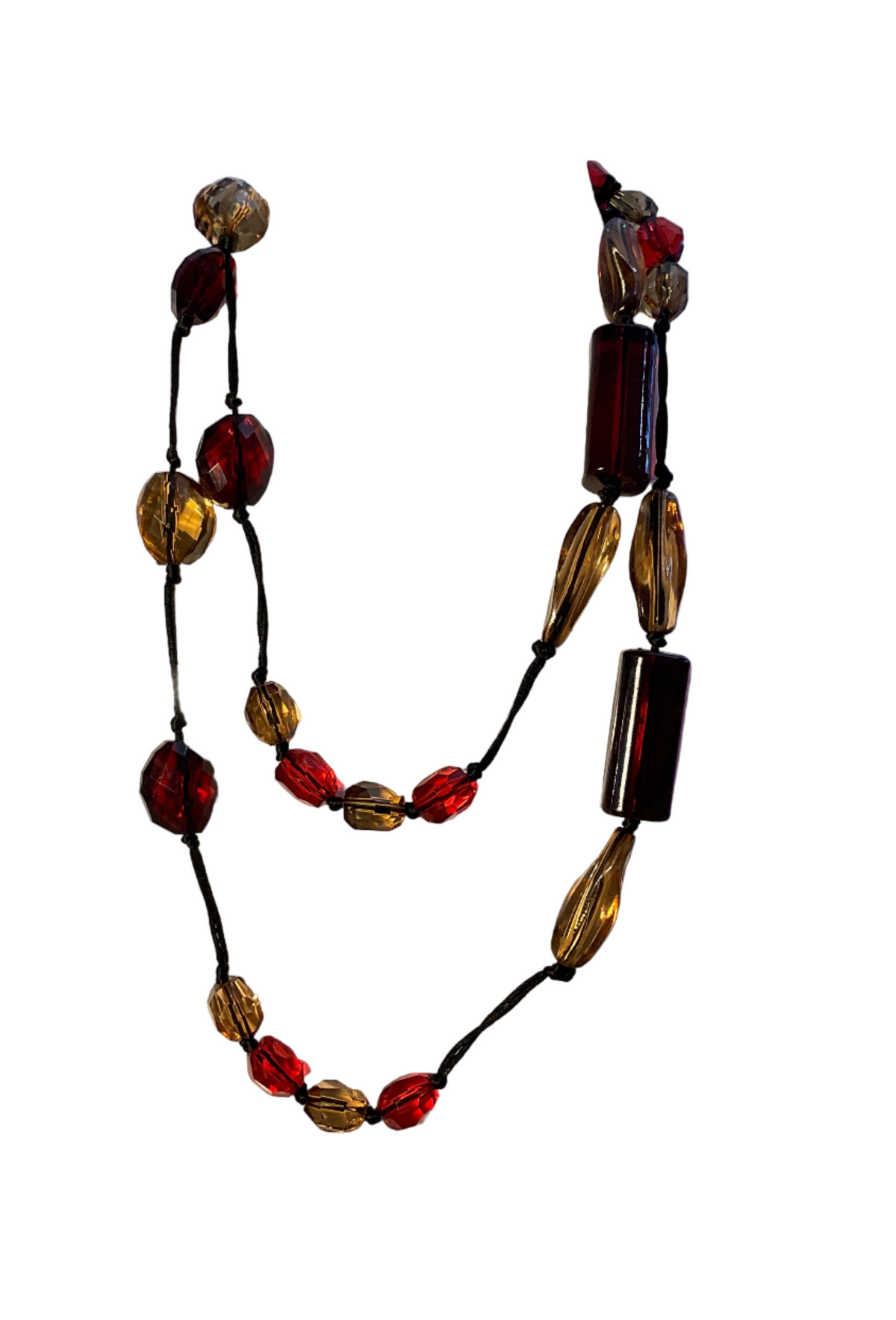 Fashion Jewellery Necklace With Large faux Beads.