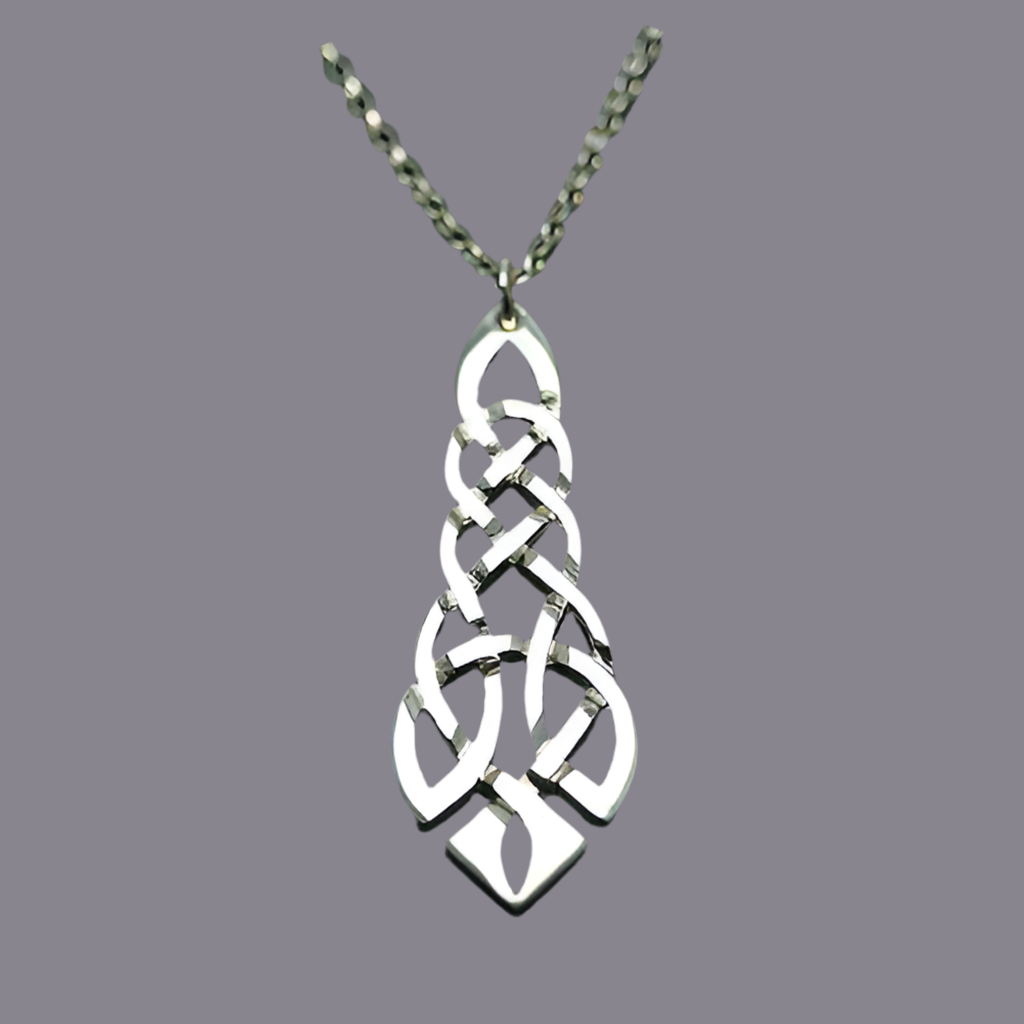 Mithril Silver Celtic Pendant C45-Ogham Jewellery