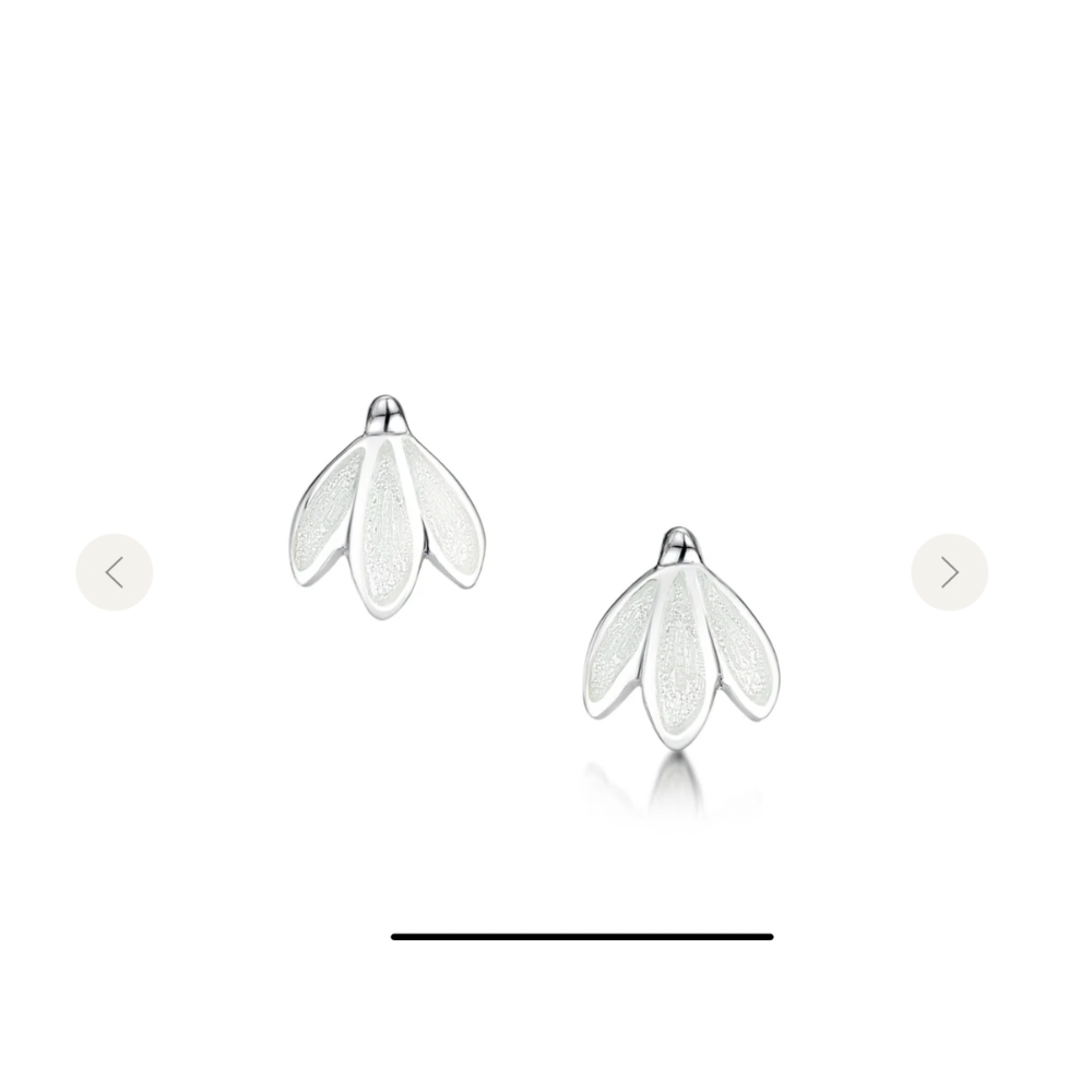 Sheila Fleet Snowdrop Earrings | EE00226|