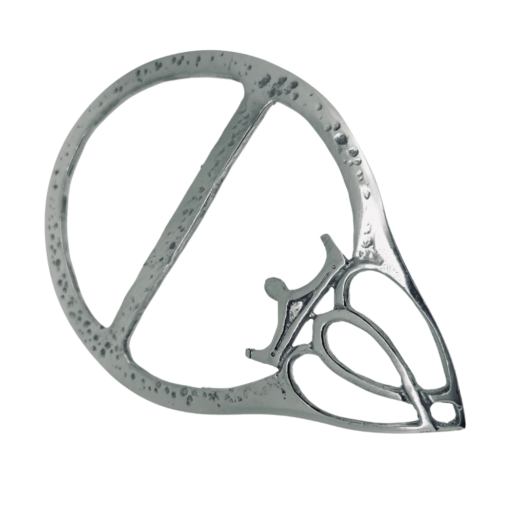 Pewter Luckenbooth Scarf Ring.lsr7 Pewtermill