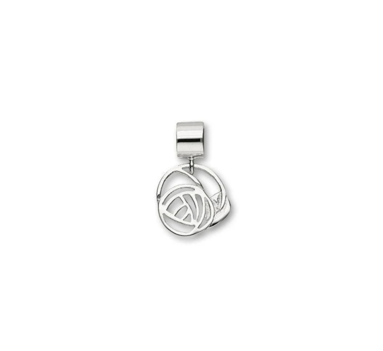 Sterling Silver or 9ct Gold RennieMacIntosh Charm - C179-Ogham Jewellery