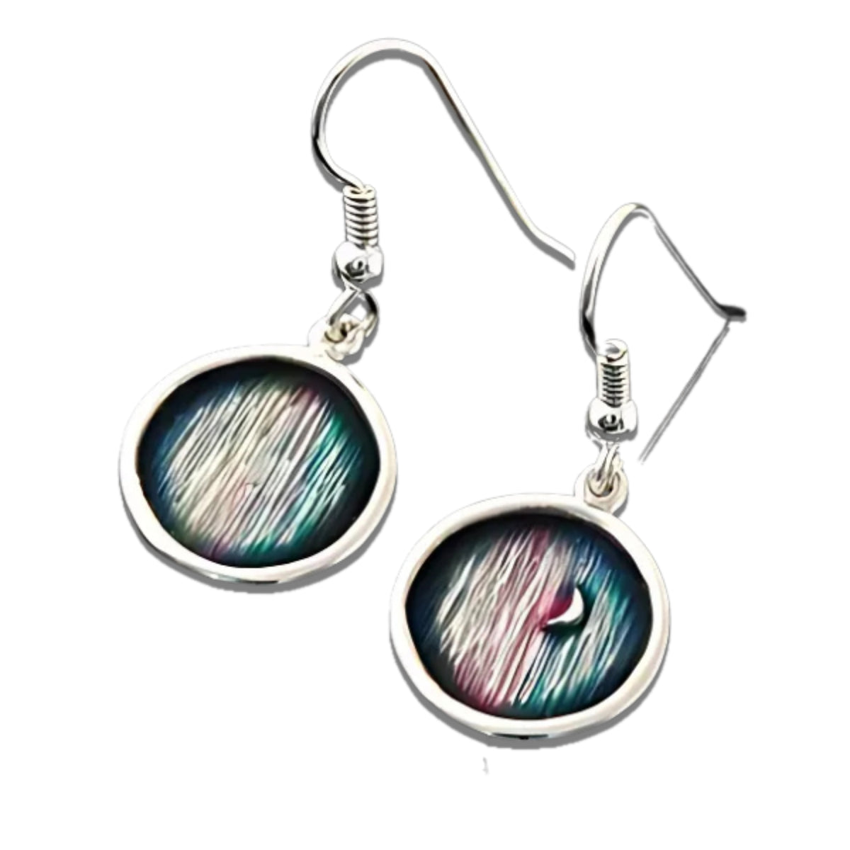 Mirrie Dancers Silver Earrings - MDE20 Shetland