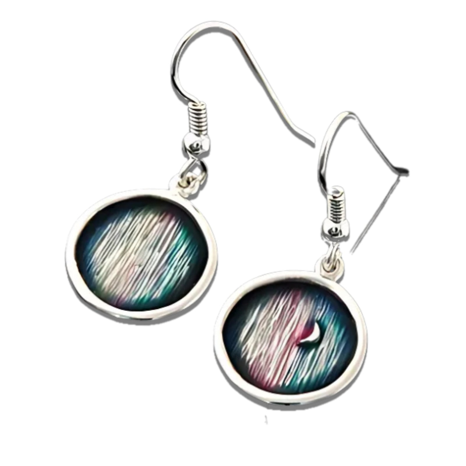 Mirrie Dancers Silver Earrings - MDE20 Shetland