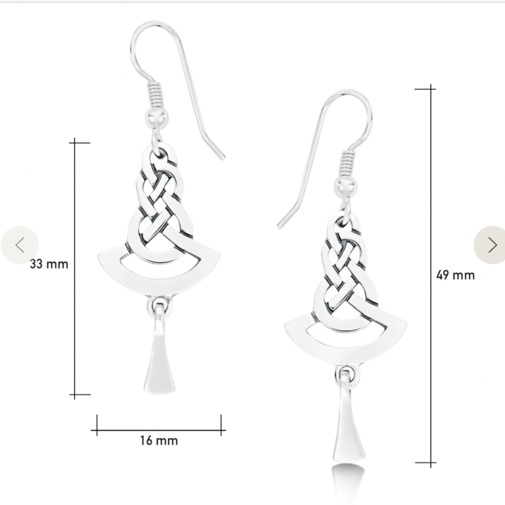 Lovers Knot Earrings - E25 Shelia Fleet