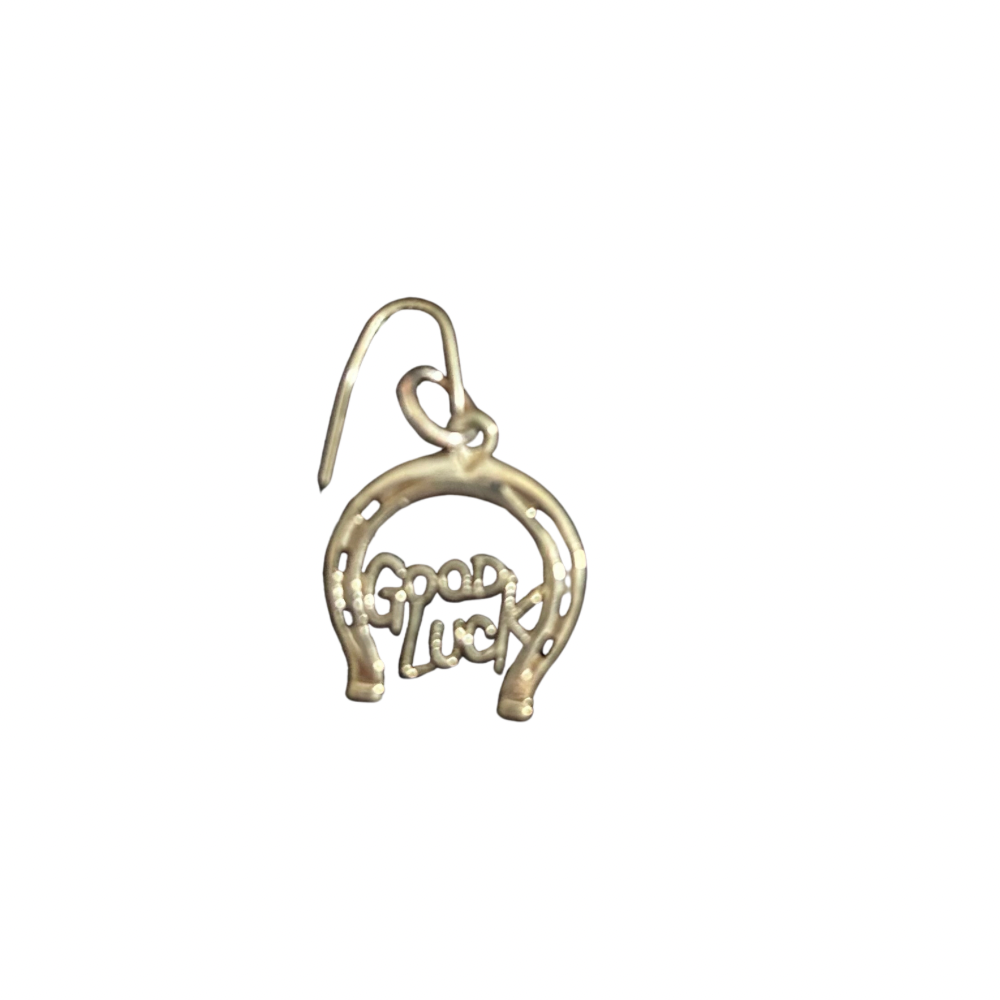 Sterling Silver Good Luck Horseshoe Charm- Ortak