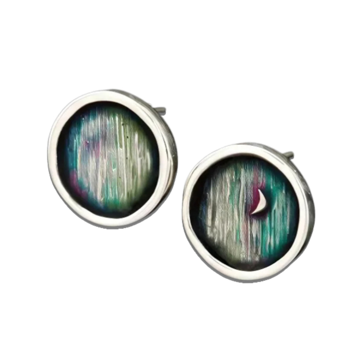 Mirrie Dancers Silver Earrings - MDE20 Shetland