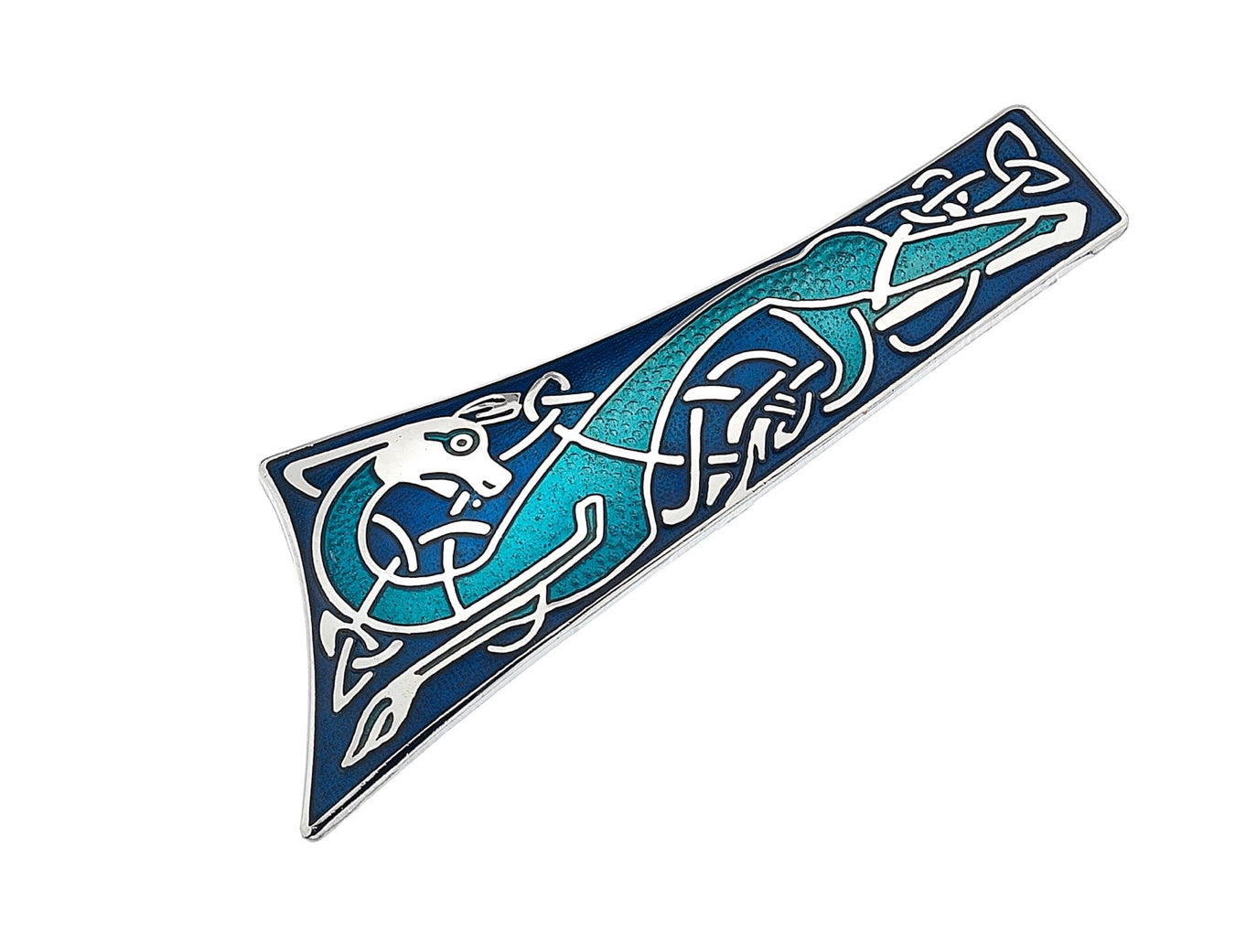 Sea Gems Celtic Dog Brooch -2777