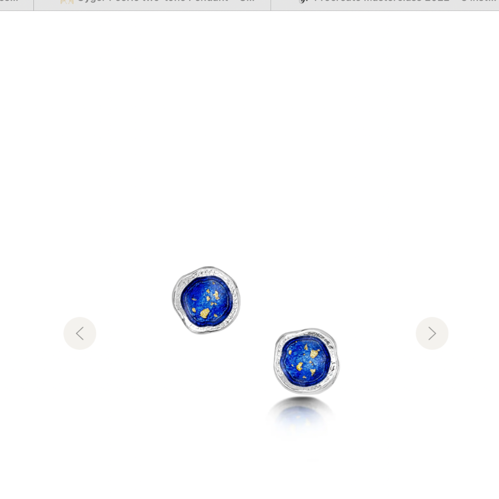 Sterling Silver midnight Lunar Earrings - EE00249 Shelia Fleet