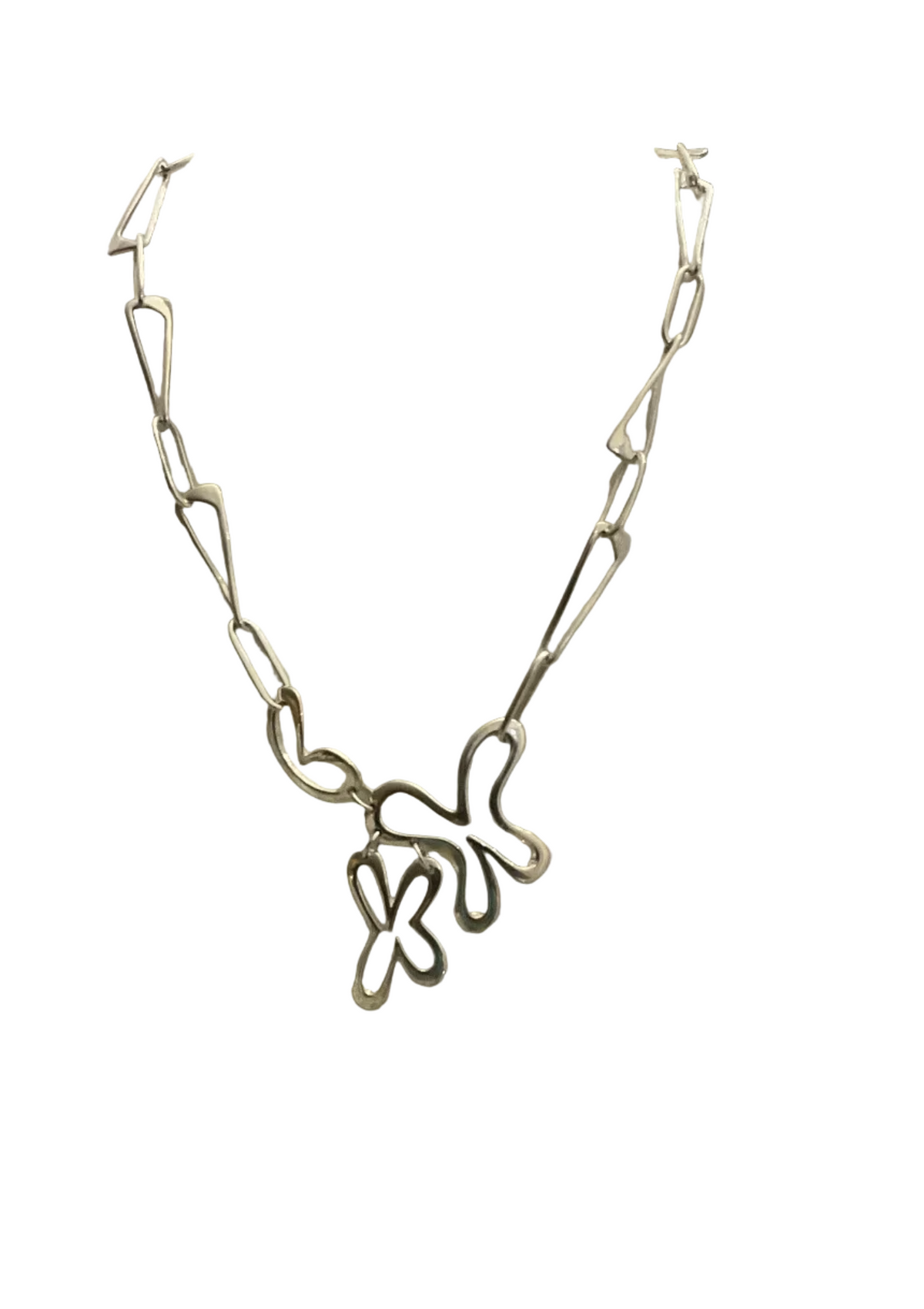 Stunning Silver Necklace  Earrings Set. 700499 Tokash