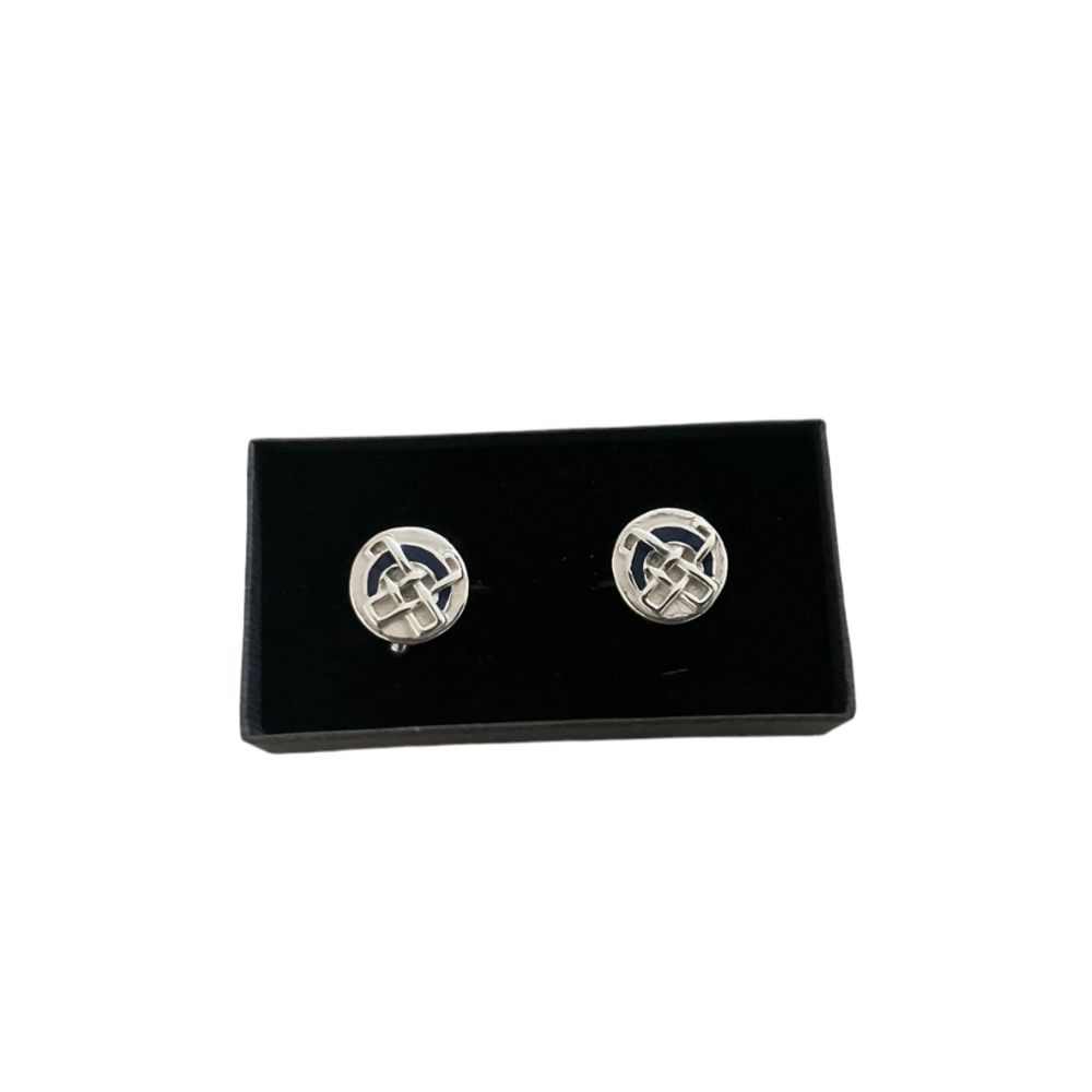 Silver Cufflinks - Wallace hunter