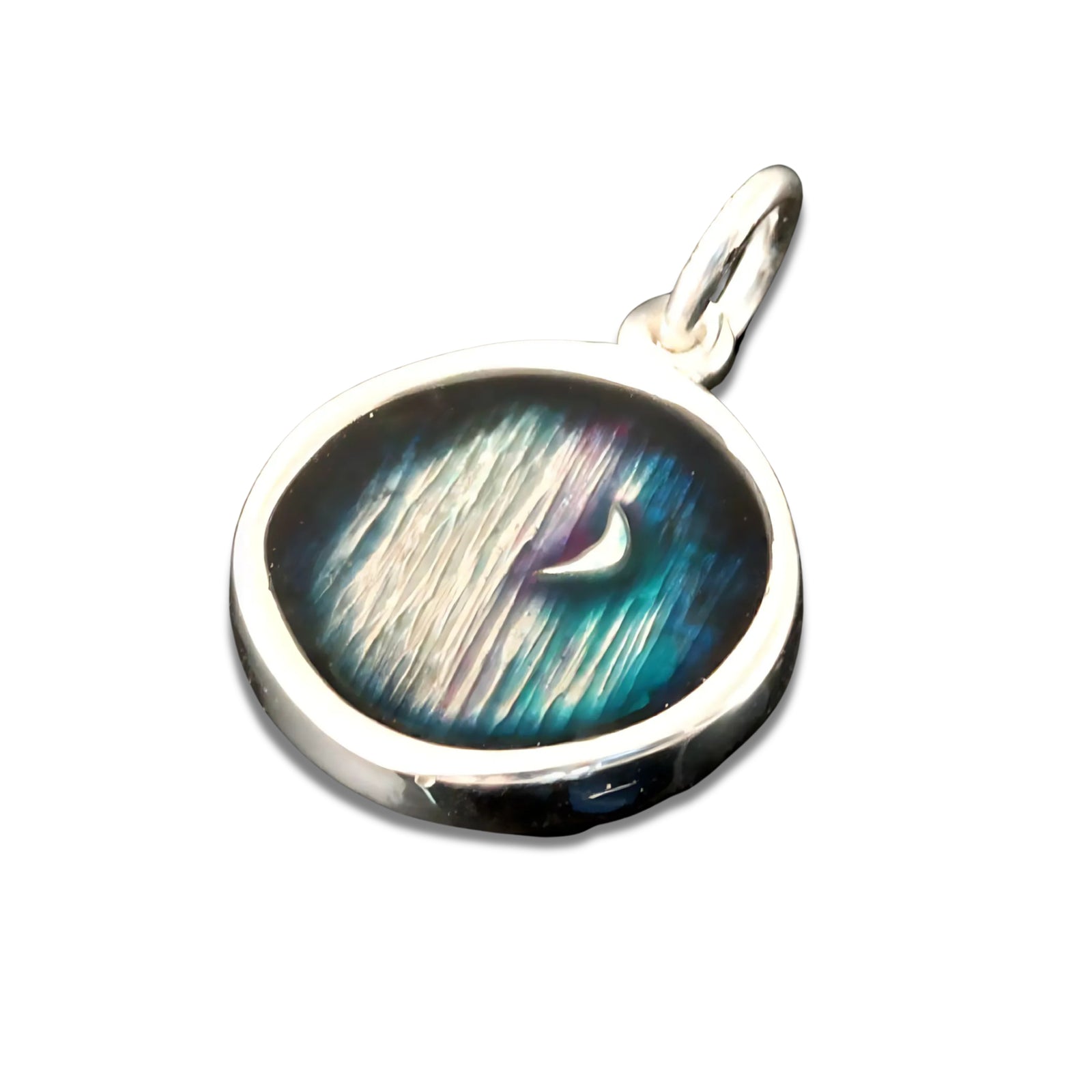 Silver Mirrie Dancers Charm - MDCH20 Shetland