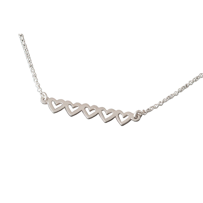 Peerie Smoorkins Silver/9ct Yellow Gold Necklace - P359 Shetland