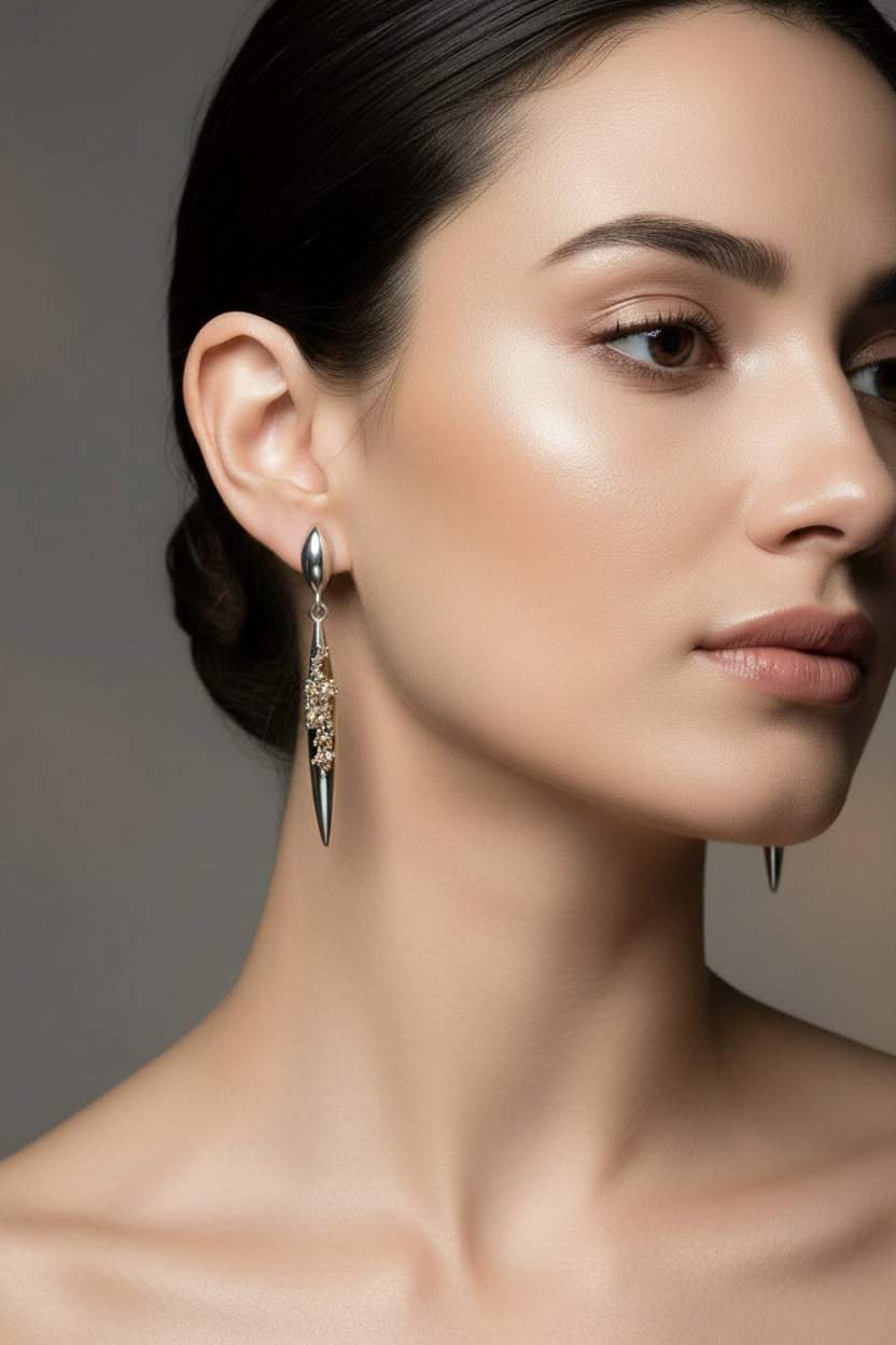 Sterling Silver Drop Earrings For A Bit Of Glam